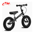 12 polegadas sem pedal de aço vermelho criança / chirldren equilíbrio bicicleta / bicicleta com pneu EVA